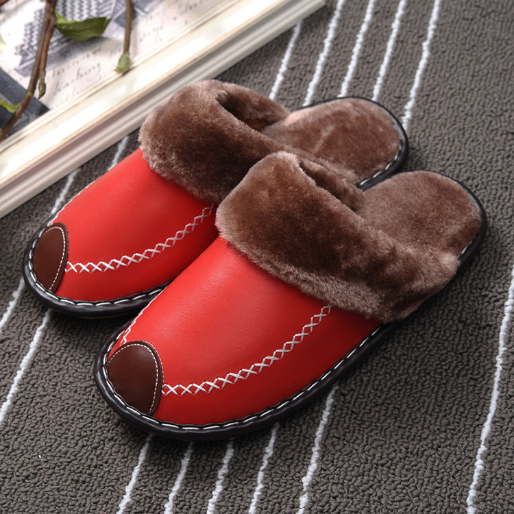 Couple cotton slippers