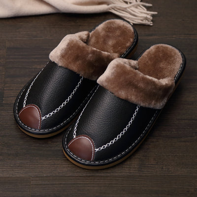 Couple cotton slippers