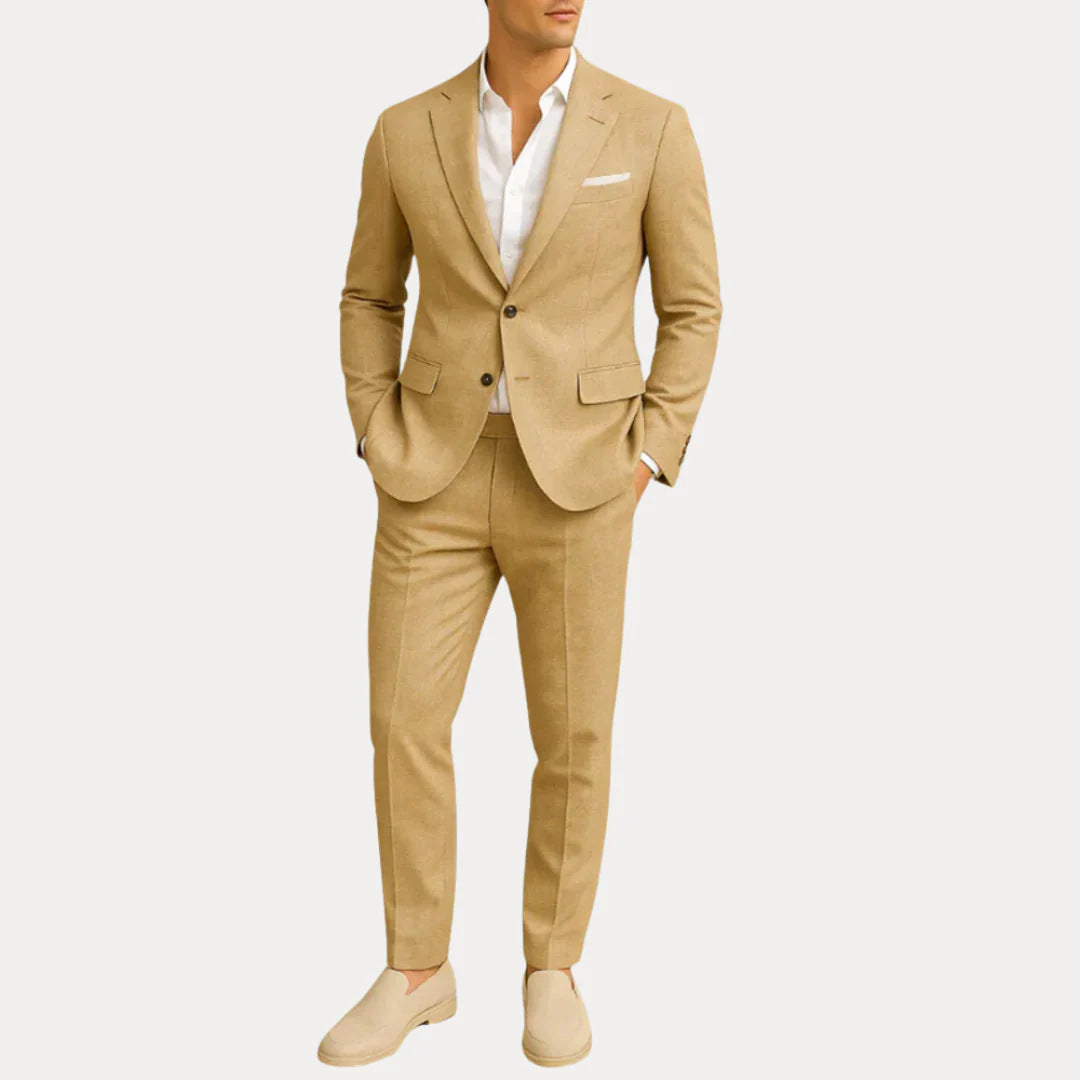 Slim Two-piece Suit Man
