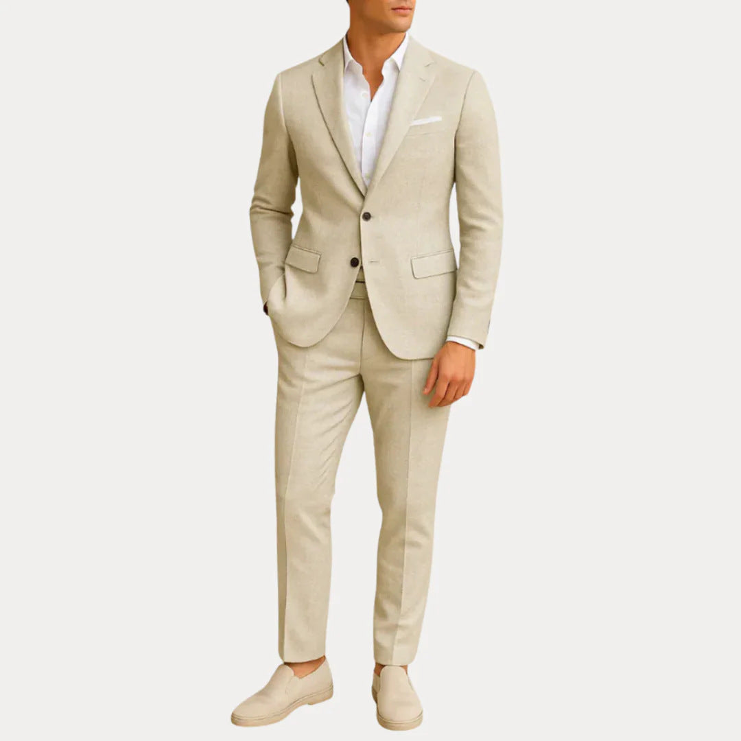 Slim Two-piece Suit Man
