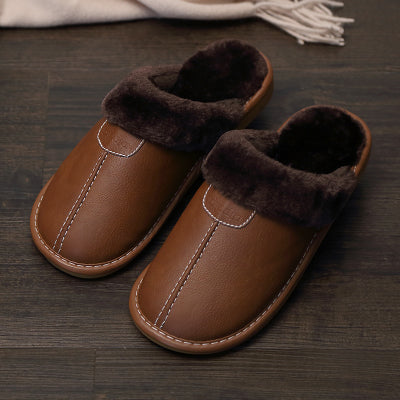 Couple cotton slippers