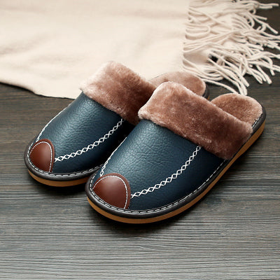 Couple cotton slippers