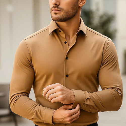 Casual Men's Long-sleeved Shirts