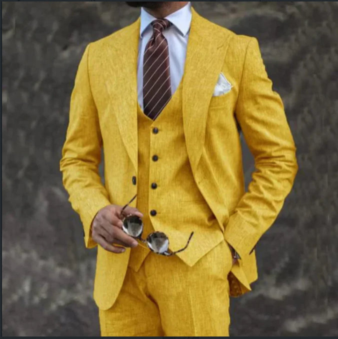 Men's Three-piece Suit