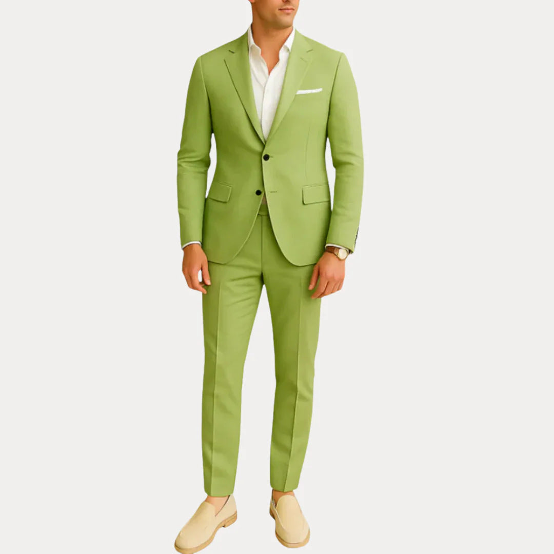 Slim Two-piece Suit Man