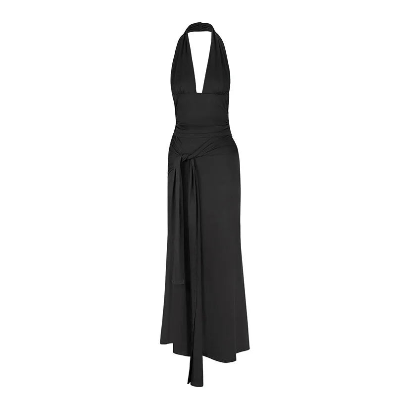 Crossbody Strap Design Bodycon Dress for Women