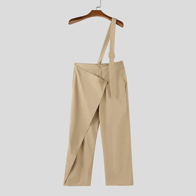 Casual Irregular Overalls