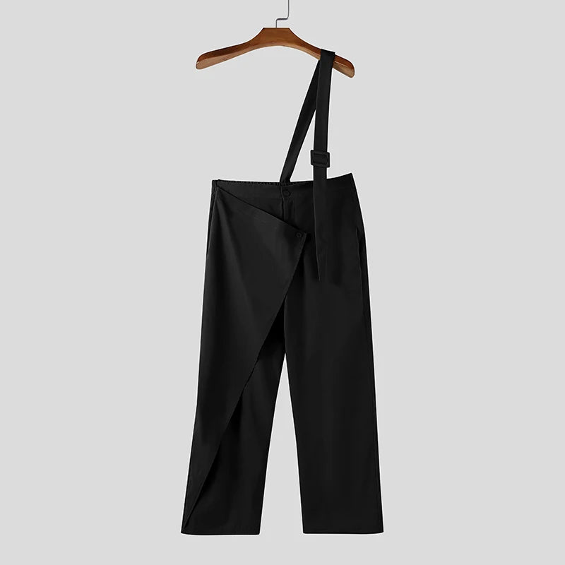 Casual Irregular Overalls