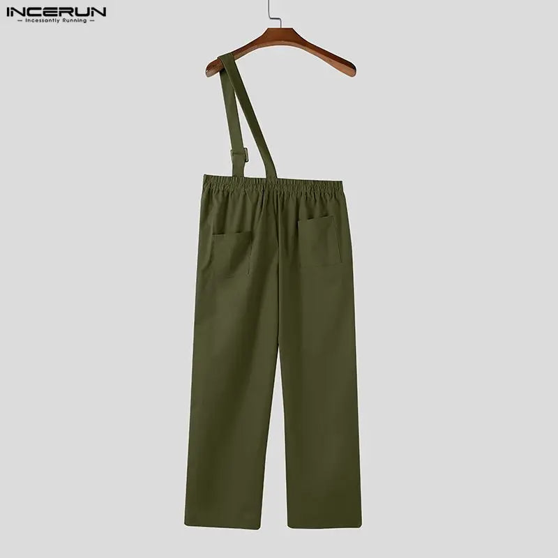 Casual Irregular Overalls